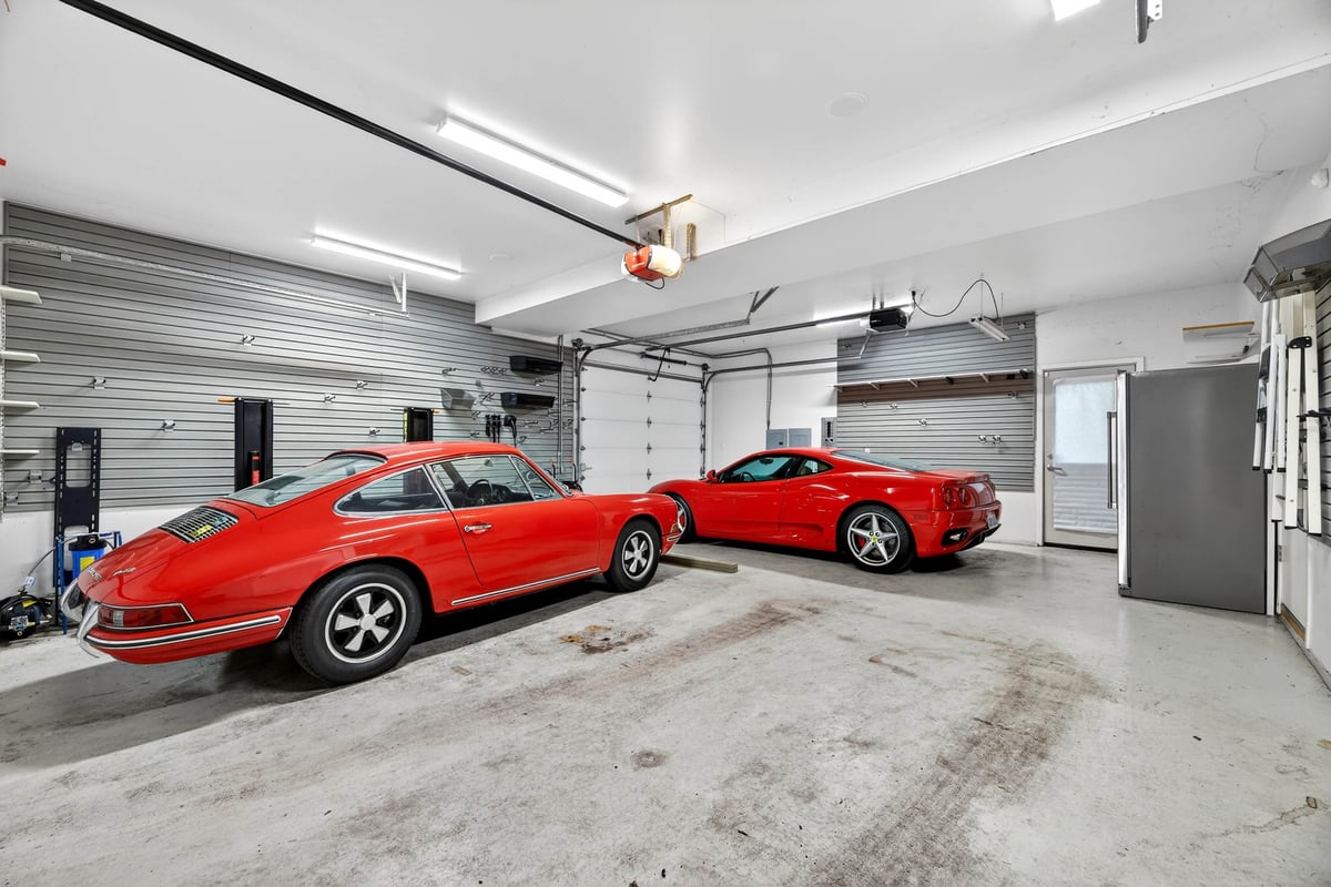 The garage