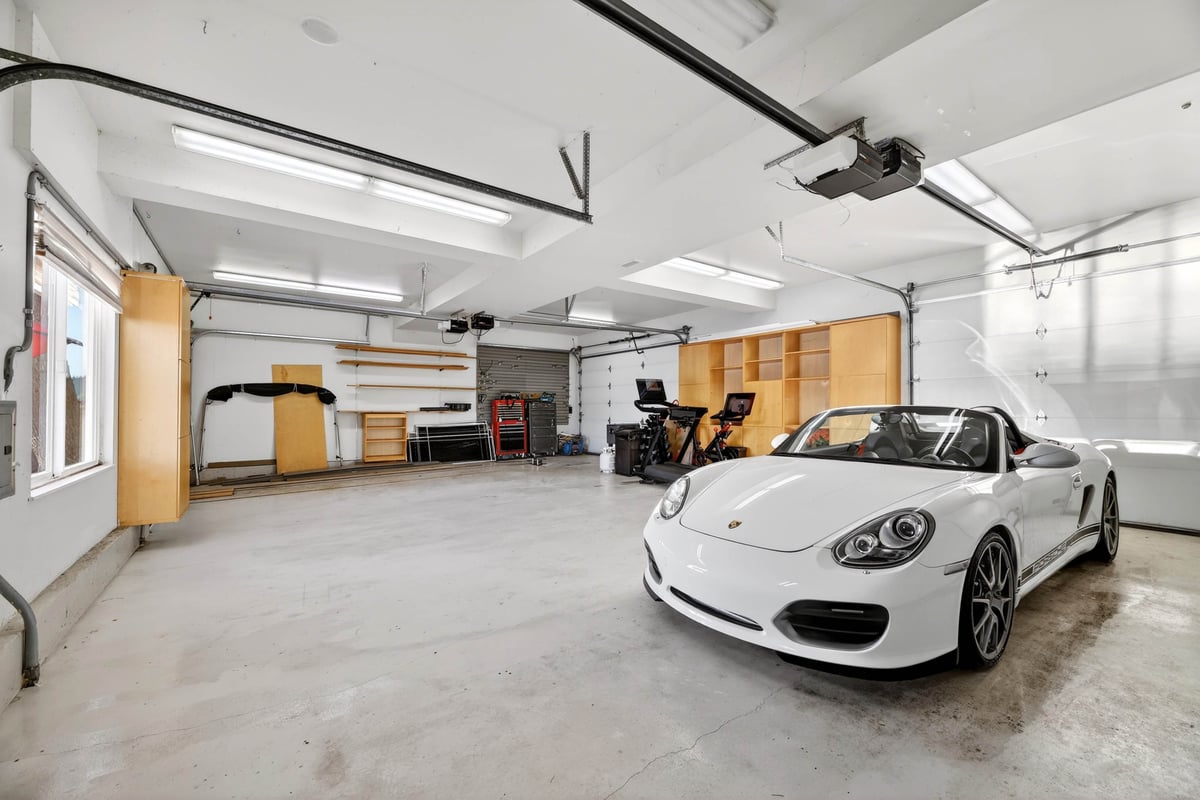 The garage