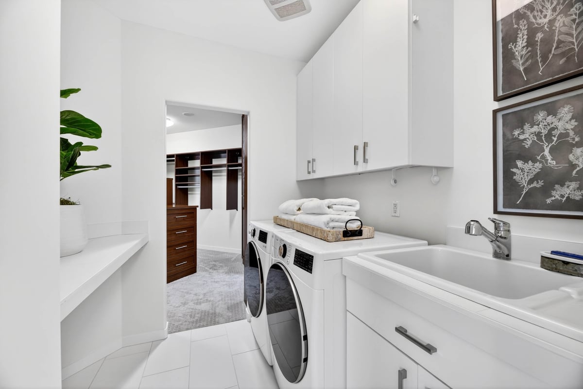Utility and laundry